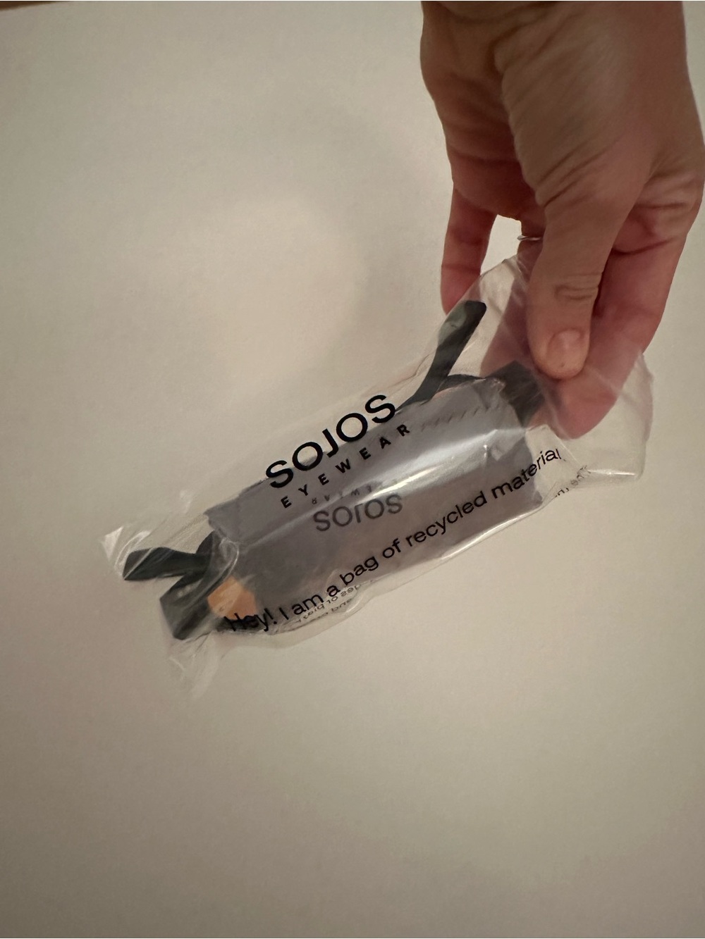 Sojos Eyewear Black Frame Sunglasses with Amber Lenses - Picture 5 of 7
